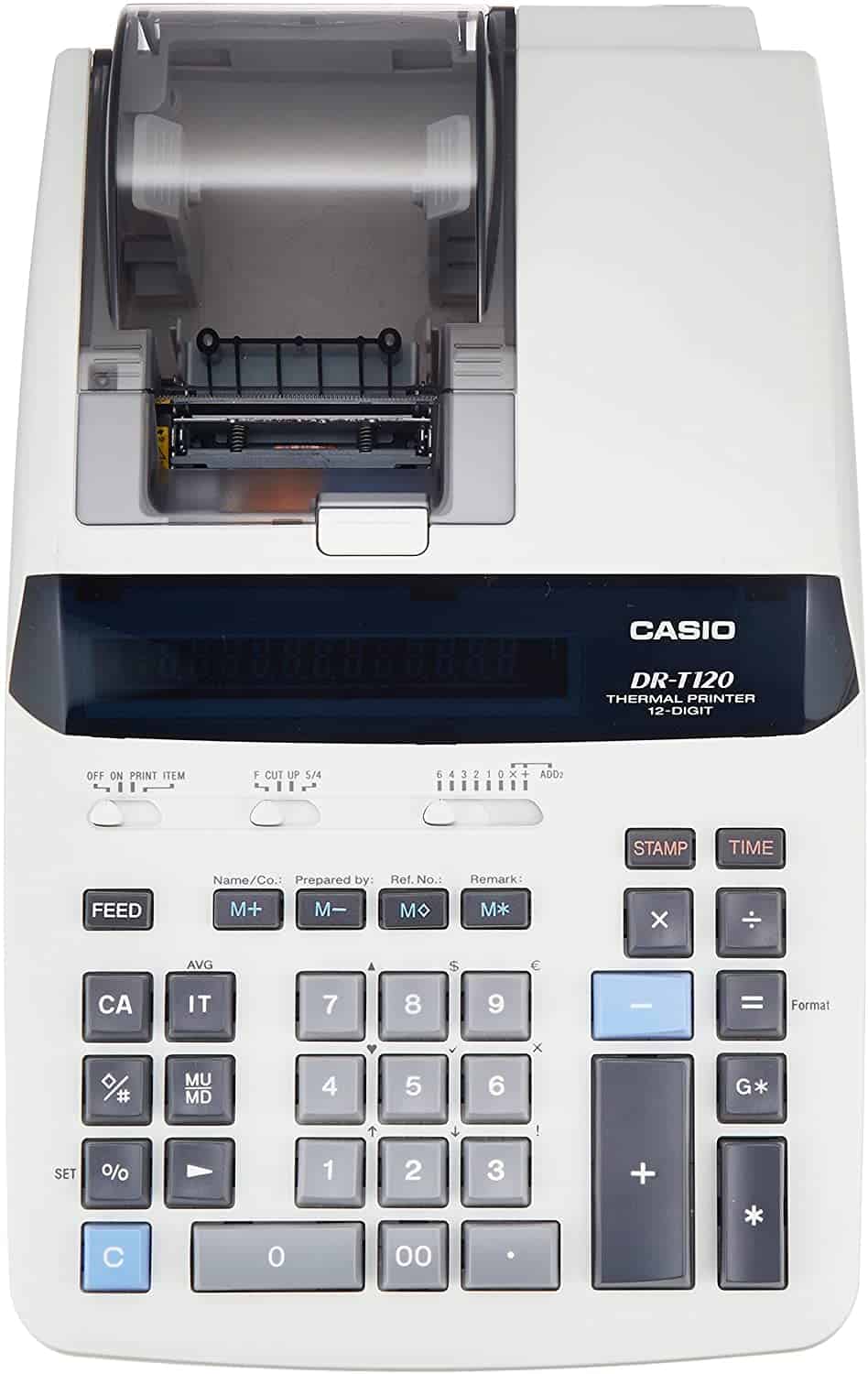 مشخصات ماشین حساب کاسیو مدل DR-T120